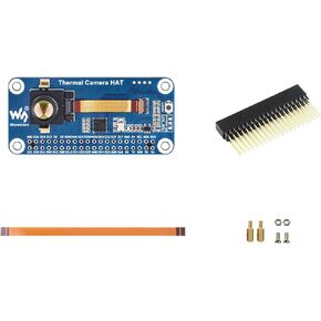 Waveshare Long-Wave IR Thermal Imaging Camera Module, 80×62 Pixels, 45°FOV, Available with 40PIN GPIO Header