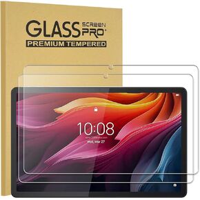 KEANBOLL 2-Pack Tempered Glass Screen Protector for Lenovo Tab K11 Plus 11.45 Inch 2024 / P11 Gen 2 11.5 Inch 2023 -TB350FU/TB350XU, Ultra Clear, Scratch Resistant, Case Friendly,9H Hardness