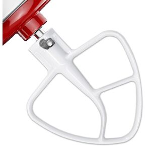 K45B Coated Flat Beater for Kitchen-Aid Stand Mixer,4.5-5 Quart Flex Edge Beater Paddle,Compatible with KSM45, KSM75, KSM88, KSM90, KSM100, KSM106, KSM110, KSM120, KSM150, KSM160, KSM180