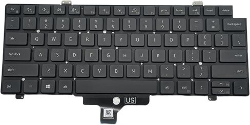 Keyboard for DELL Latitude 7420 7410 5420 Computer 08MJ5F PK1330S2A0 DLM20F63US6698 DLM20F6 No Backlight Black(7410 No Backlight) in Kuwait