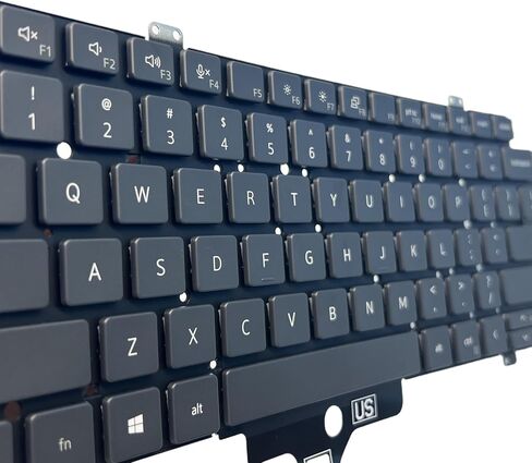 Keyboard for DELL Latitude 7420 7410 5420 Computer 08MJ5F PK1330S2A0 DLM20F63US6698 DLM20F6 No Backlight Black(7410 No Backlight) in Kuwait