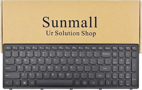 لوحة مفاتيح بديلة مع إطار متوافق مع أجهزة الكمبيوتر المحمول G500S G505S G510S S500 S510 S510P Z510 Flex 15 باللون الأسود الأمريكي (لا تناسب Flex 2 15) in Kuwait