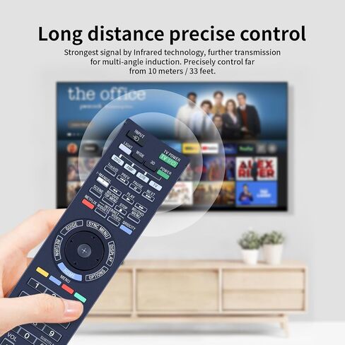 جهاز تحكم عن بعد بديل RM-YD057 جديد لجهاز Sony Bravia Digital LCD Color TV XBR-55HX929 KDL-55HX820 XBR-65HX29 KDL-46NX720 XBR65HX929 XBR-65HX929 KDL-46HX820 XBR-46HX929 KDL-60NX720 KDL-55NX720 in Saudi Arabia