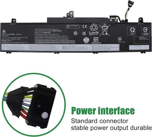 استبدال بطارية الكمبيوتر المحمول L22B3PG4 لجهاز Lenovo ThinkPad E14 Gen 5 E16 Gen 1 2023 Series SB11K63026 5B11K63022 SB11N46023 5B11N45978 L22X3PG4 SB11K63021 L22M3PG4 L22D3PG4 11.31V 47 واط ساعة in Saudi Arabia