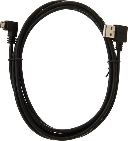 StarTech.com 1m 3 ft Micro-USB Cable with Right-Angled Connectors - M/M - USB A to Micro B Cable - 3ft Right Angle Micro USB Cable (USB2AUB2RA1M), Black in Saudi Arabia