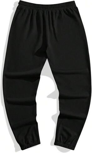 WDIRARA Men's Graphic Print Knot Front Sweatpants Drawstring Elastic Waist Trousers with Pockets in Saudi Arabia