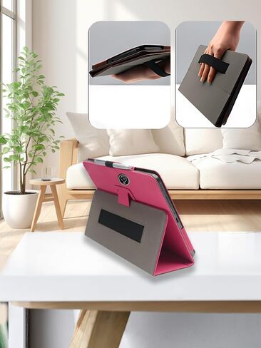 Case for COLORROOM C5 2024 New Android 14 11inch Tablet,Folding Stand Protective,BOVUGAC Case Cover with Pencil Holder,Wrist Strap,Full Protection,Premium PU,Scratch Resistant(LightBlue) in Saudi Arabia