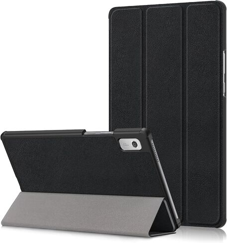 for Lenovo Tab M9 Case 9 Inch 2023, Slim Stand Hard Back Shell Protective Smart Cover Auto Wake/Sleep Case for Lenovo Tab M9 TB-310FU Release,Black in Kuwait