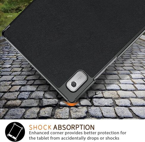 for Lenovo Tab M9 Case 9 Inch 2023, Slim Stand Hard Back Shell Protective Smart Cover Auto Wake/Sleep Case for Lenovo Tab M9 TB-310FU Release,Black in Kuwait