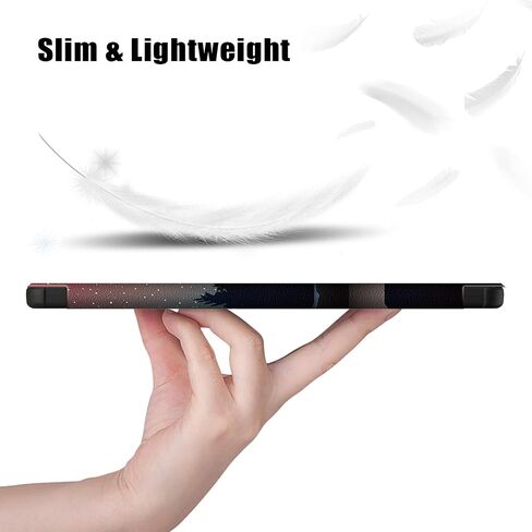 for Lenovo Tab M9 Case 9 Inch 2023, Slim Stand Hard Back Shell Protective Smart Cover Auto Wake/Sleep Case for Lenovo Tab M9 TB-310FU Release,Black in Kuwait