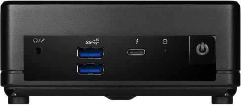 كمبيوتر MSI Cubi 5 صغير (10-Core Intel i5-1235U، Intel UHD، 32 جيجا رام، 512 جيجا PCIe SSD، Thunderbolt 4، WiFi 6E، بلوتوث 5.3، أسود، ويندوز 11 برو) in Saudi Arabia
