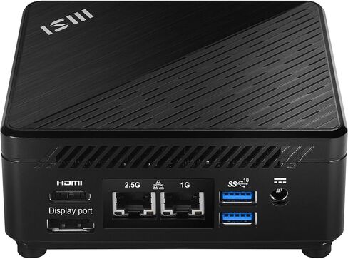 كمبيوتر MSI Cubi 5 صغير (10-Core Intel i5-1235U، Intel UHD، 32 جيجا رام، 512 جيجا PCIe SSD، Thunderbolt 4، WiFi 6E، بلوتوث 5.3، أسود، ويندوز 11 برو) in Saudi Arabia