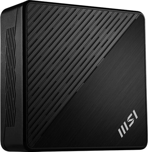 MSI Cubi 5 Mini PC (10-Core Intel i5-1235U, Intel UHD, 16GB RAM, 256GB PCIe SSD, Thunderbolt 4, WiFi 6E, Bluetooth 5.3, Black, Win 11 Home) in Saudi Arabia