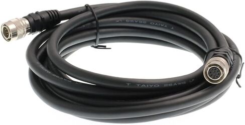 DRRI High Flex Hirose 10Pin Male to 10Pin Female RCP OCP ROP Remote Control Panel Cable for Panasonic Cameras and CCU in Saudi Arabia