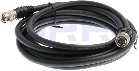 DRRI High Flex Hirose 10Pin Male to 10Pin Female RCP OCP ROP Remote Control Panel Cable for Panasonic Cameras and CCU in Saudi Arabia