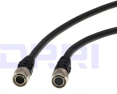 DRRI High Flex Hirose 10Pin Male to 10Pin Female RCP OCP ROP Remote Control Panel Cable for Panasonic Cameras and CCU in Saudi Arabia