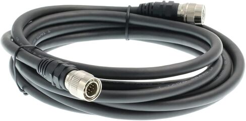 DRRI High Flex Hirose 10Pin Male to 10Pin Female RCP OCP ROP Remote Control Panel Cable for Panasonic Cameras and CCU in Saudi Arabia