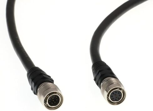 DRRI High Flex Hirose 10Pin Male to 10Pin Female RCP OCP ROP Remote Control Panel Cable for Panasonic Cameras and CCU in Saudi Arabia