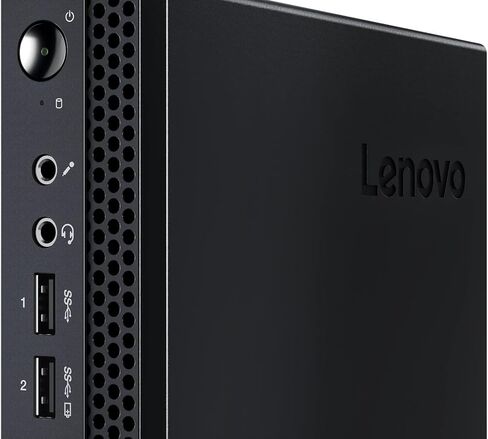كمبيوتر مكتبي صغير لينوفو ثينك سنتر M625 للمنزل والأعمال (AMD A4-9120c ثنائي النواة، ذاكرة وصول عشوائي 16 جيجابايت، 1 تيرابايت PCIe SSD، AMD Radeon، واي فاي، بلوتوث، أسود، ويندوز 11 برو) in Saudi Arabia