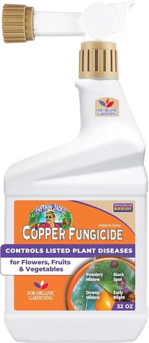 Bonide Captain Jack's Copper Fungicide, 32 oz Ready-to-Spray Disease Control Solution for Organic Gardening, Controls Leaf Curl in Kuwait