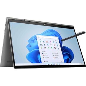 HP Envy Touch 15 x360 2-in-1 Convertible Laptop in Moonstone Grey 13th Gen 10-core Intel i7 up to 5GHz 12GB RAM 512GB SSD 15.6in FHD Win11 (15-EW100-Renewed)
