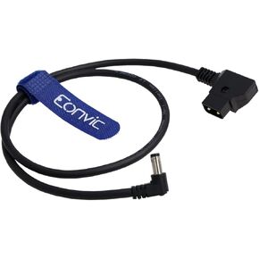Eonvic D-Tap to 5.5 x 2.1mm DC 12V Power Cable for Atomos Monitor/KiPRO LCD Monitors/Ikan Monitor