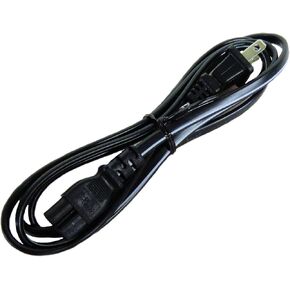 Black Power Cable Cord for Sharp AQUOS TV LC-52SB55U LC-52D82U Charging Replacement Home Audio Accessories