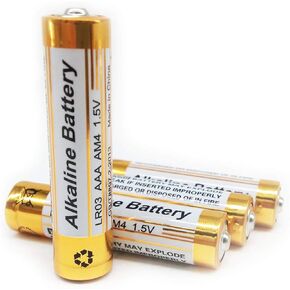 Cotchear AAA Batteries, 4pcs 1200mAh Long Lasting 1.5 Volt Performance Alkaline Batteries, All-Purpose Battery for Household and Business