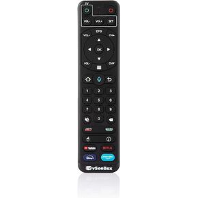 جهاز التحكم عن بعد vSeeBox V2 Pro - التحكم الصوتي عبر البلوتوث | متوافق مع النخبة، ماكس، V3 برو، V2 برو، V1 برو in Kuwait