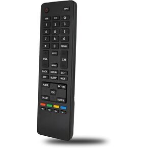 Universal Replacement Remote Control Compatible for Haier TV 40D2500 39D3005 32D3005 32D2000 28E2000 65UF2505 65D3550 50UG6550G LE39M600M80 Televisions