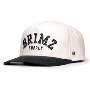 BRIMZ Lifestyle Hat - Classic Cotton Hat for Men & Women - 5-Panel Structured Baseball Cap with Snapback for Adjustable Fit