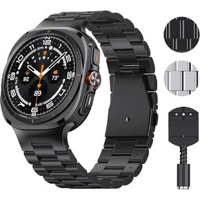 Compatible with Samsung Galaxy Watch Ultra Bands 47mm, Business Adjustable Band for Samsung Galaxy Watch 7 Ultra Bands for Men/Women