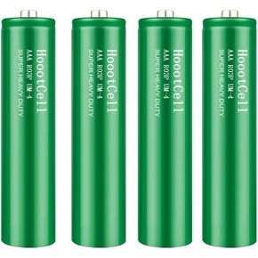 AAA Batteries, 400mAh Carbon Zinc AAA Battery, 4 Count Heavy Duty Power AAA Battery for Household and Business