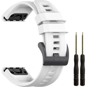 سوار ساعة VINIUSIKI 22 مم Fenix ​​7 6 5 متوافق مع GARMIN Fenix ​​7 Pro/6 Pro/5 Plus/Forerunner 965/955/945/935/745/Approach S62/Epix Pro 2 47 مم