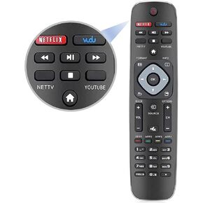 Universal Remote PHI-958 Compatible with All Philips Smart TV URMT39JHG003 YKF340-001 YKF340001