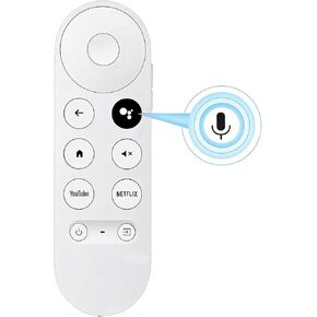Replacement Voice Remote Control Compatible with Google Chromecast 4K Snow HD TV G9N9N
