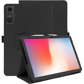 for Red Magic Nova Case,Quality PU,Anti-Fingerpirnts, Scratch Resistant, Black Ultra-Thin PU Leather for Red Magic Nova 10.9 inch Tablet Case