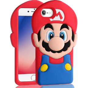 oqpa for iPhone 11 Case Cute Cartoon 3D Character Design Cases for Boys Girls Women Teens Kawaii Unique Fun Cool Funny Silicone Soft Shockproof Cover for Apple i Phone 11 6.1", Maro