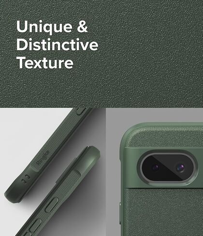 Ringke Onyx [Feels Good in The Hand] Compatible with Google Pixel 8a Case, Anti-Fingerprint Technology Prevents Oily Smudges Non-Slip Enhanced Grip Precise Cutouts for Camera - Dark Green in Saudi Arabia