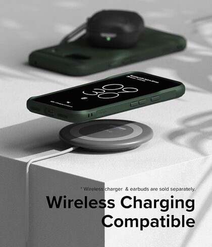 Ringke Onyx [Feels Good in The Hand] Compatible with Google Pixel 8a Case, Anti-Fingerprint Technology Prevents Oily Smudges Non-Slip Enhanced Grip Precise Cutouts for Camera - Dark Green in Saudi Arabia