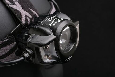 Princeton Tec Apex Headlamp with Dimmable and Rechargeable 550 Lumens White Maxbright LED, IPX7 Water Resistance and 12 Hour Burn Time, Essential for Backpacking, Camping, Caving, and Safety, Black in Saudi Arabia
