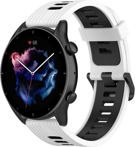 أشرطة ساعة سيليكون ناعمة 22 مم لساعة Coros Pace 3/Apex 2 Pro/Apex Pro/Apex 46 مم، سوار معصم بديل متوافق مع Coros Pace 3/Apex 2 Pro/Apex Pro/Apex 46 مم سوار معصم قابل للتعديل in Saudi Arabia