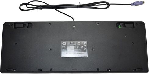 متوافق مع لوحة المفاتيح السلكية HP KB-0316 PS2 لسطح المكتب مع تخطيط أمريكي 434820-002 SK-2880 537745-001 in Saudi Arabia
