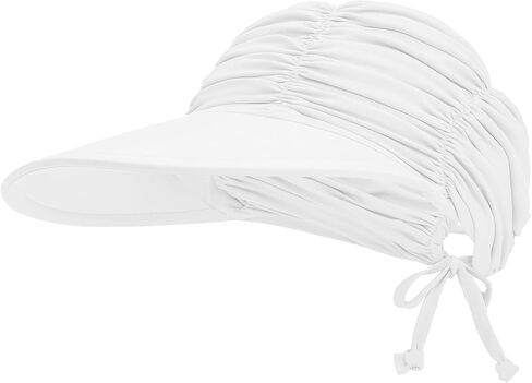 Century Star Sun Visor Hat for Women Wide Brim Sun Hats UPF 50+ UV Protection Summer Foldable Ponytail Beach Hats Pink One Size in Saudi Arabia