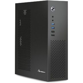 كمبيوتر مكتبي صغير الحجم للأعمال Intel Core i5 12400 Alder Lake 6-Core 2.5 جيجا هرتز DDR4 16 جيجا رام 1 تيرابايت SSD، ويندوز 11 برو، واي فاي وبلوتوث - أسود