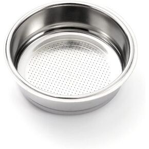 51mm Non Pressurized Filter Basket, Single Cup Sieve for 51mm Portafilter, 10 Grams of Powder Capacity