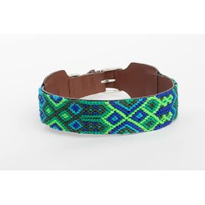XUXO Dog Collar, Vegan Leather, Handmade, Durable, Valladolid, M