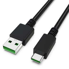 USB Data Charging Cable Cord Compatible with Razer Wolverine V2 Chroma Wired Gaming Pro Controller/BlackWidow V3 Pro/Deathstalker V2 Pro, Ducky One 2 Mini/One 2 Pro Mini Mechanical Keyboard