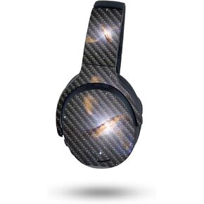 MightySkins Carbon Fiber Skin Compatible with Skullcandy Crusher ANC 2 - Centaurus | Protective, Durable Textured Carbon Fiber Finish | Easy to Apply, Remove, and Change Style
