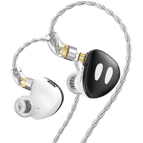 TRN ORCA Adjustable Dynamic in Ear Earphone six Customizable Sound Modes (Without mic)